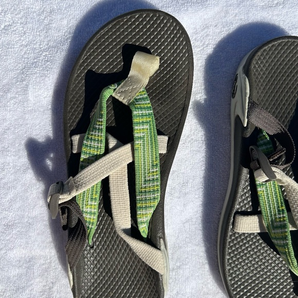 Grey Green Chaco Sandals - Picture 2 of 5